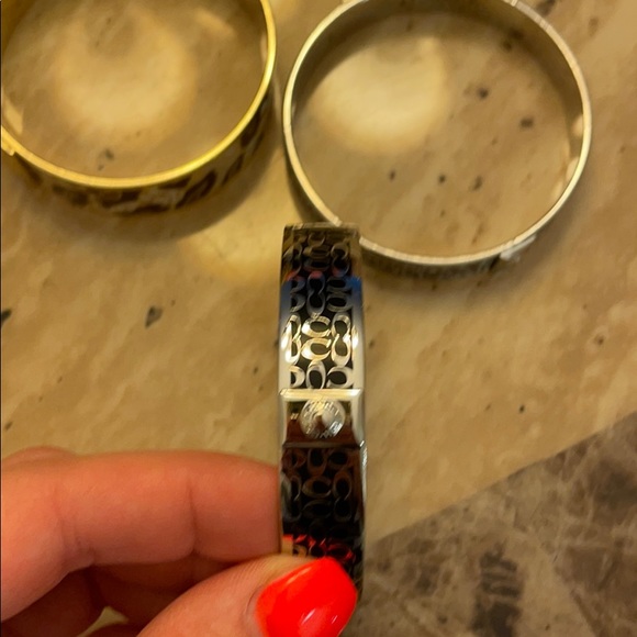 Coach bangles! Would like to sell together - Picture 5 of 6